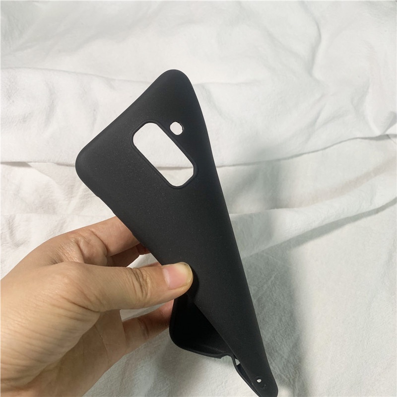 Ốp Lưng TPU Mềm Màu Trơn Siêu Mỏng Cho Samsung Galaxy A6 Plus 2018 A8