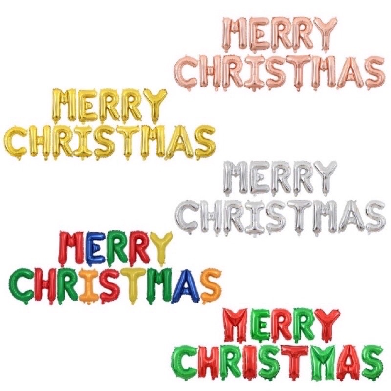 Bóng chữ giáng sinh Merry Christmas,bóng chữ noel