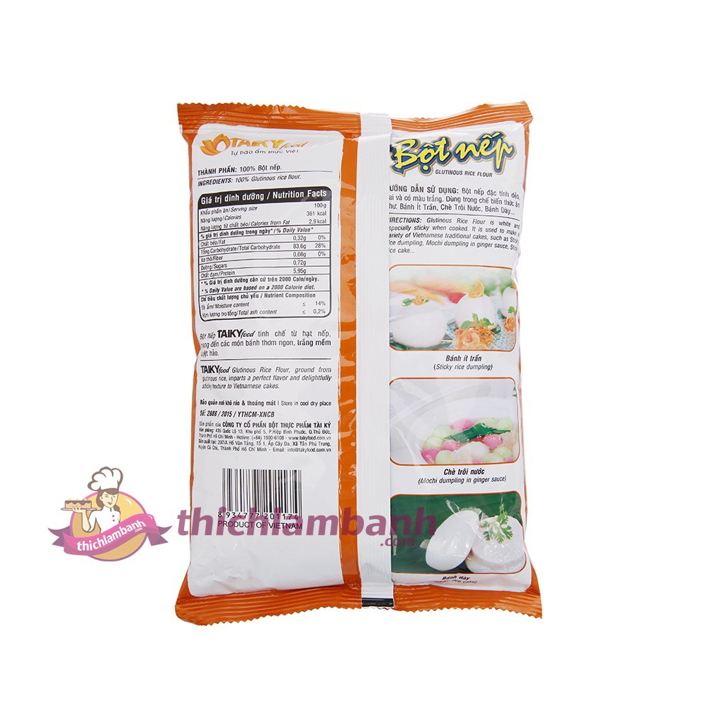 Bột nếp Tài Ký gói 400g