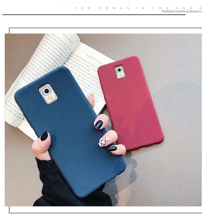 Ốp điện thoại Samsung Galaxy Note 5 Note 4 Matte Sandstone Soft Phone Case