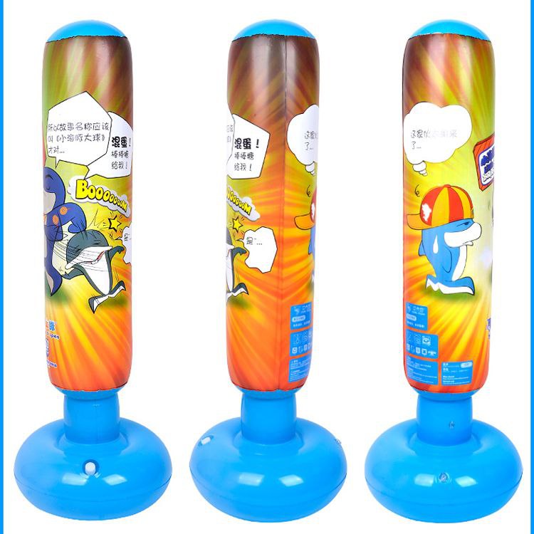 Bao trụ đấm bốc tự cân bằng trụ đấm bốc rèn luyện sức khỏe  tặng kèm bơm tay tiện dụng