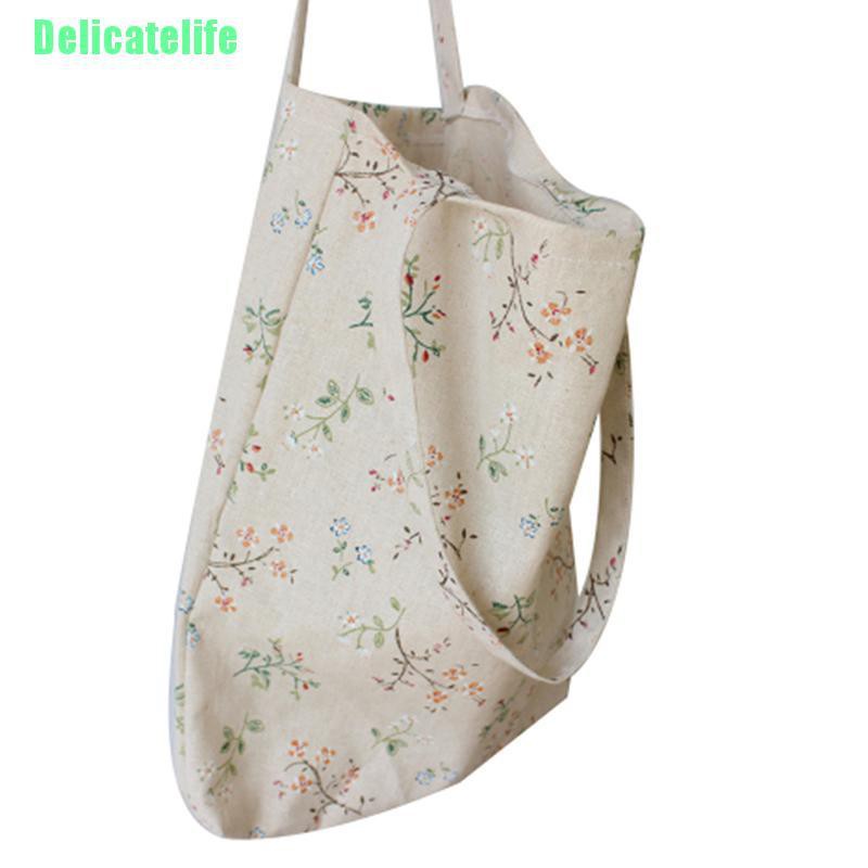 Túi Xách Nữ Vải Lanh Cotton Phong Cách Vintage
