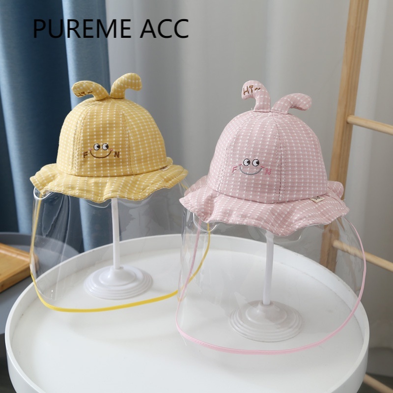Bán Mùa Hè♥ Mũ Tai Bèo Bảo Vệ Chống Bụi Chống Văng Nước Bọt Chất Lượng Cao Cho Trẻ Em