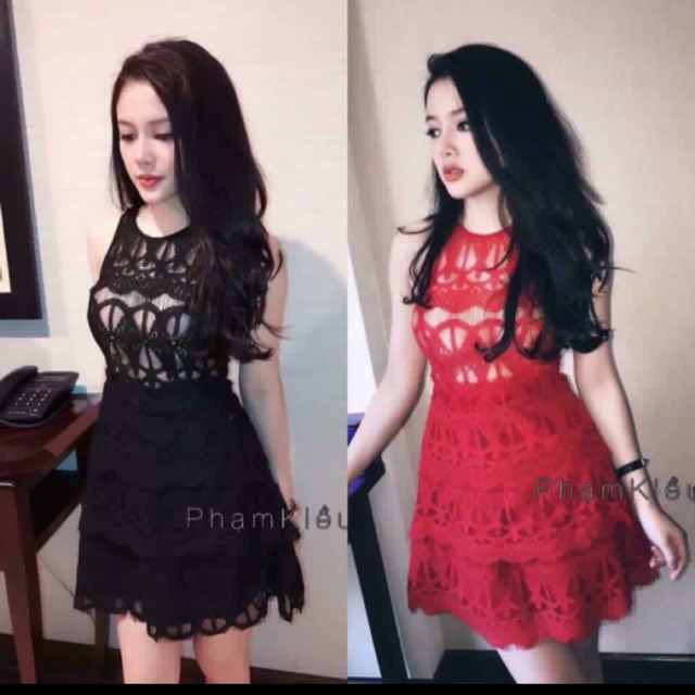váy ren tầng