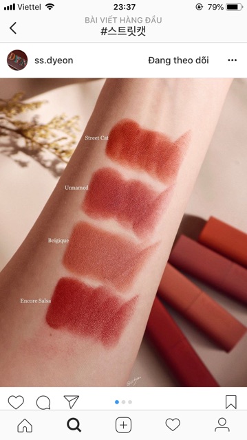 Son thỏi Missha DARE ROUGE VELVET LIPSTICK (dòng mới) | BigBuy360 - bigbuy360.vn