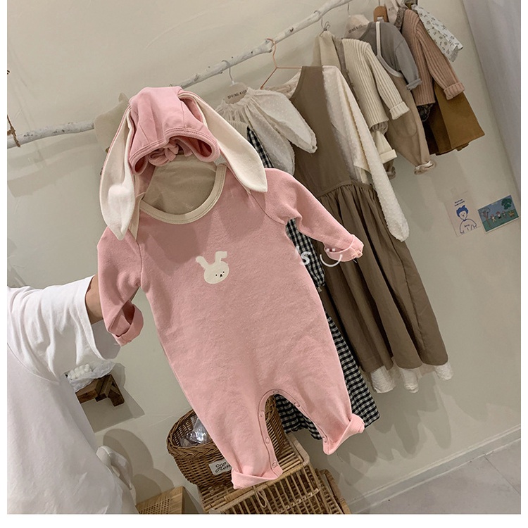 Áo Liền Thân Tay Dài Dành Cho Bé Sơ Sinh 0431