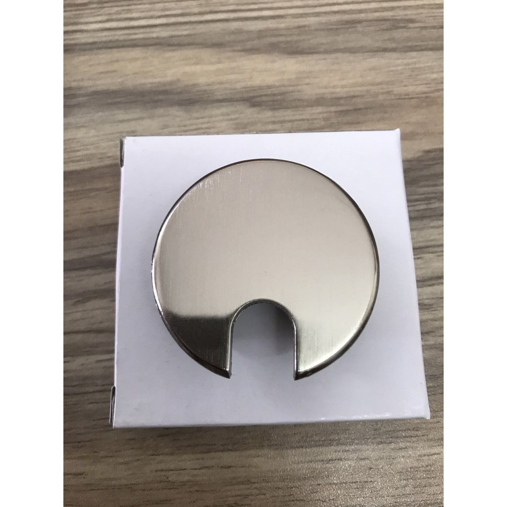 NẮP  LUỒN DÂY ĐIỆN CROM BÓNG 35MM | BigBuy360 - bigbuy360.vn