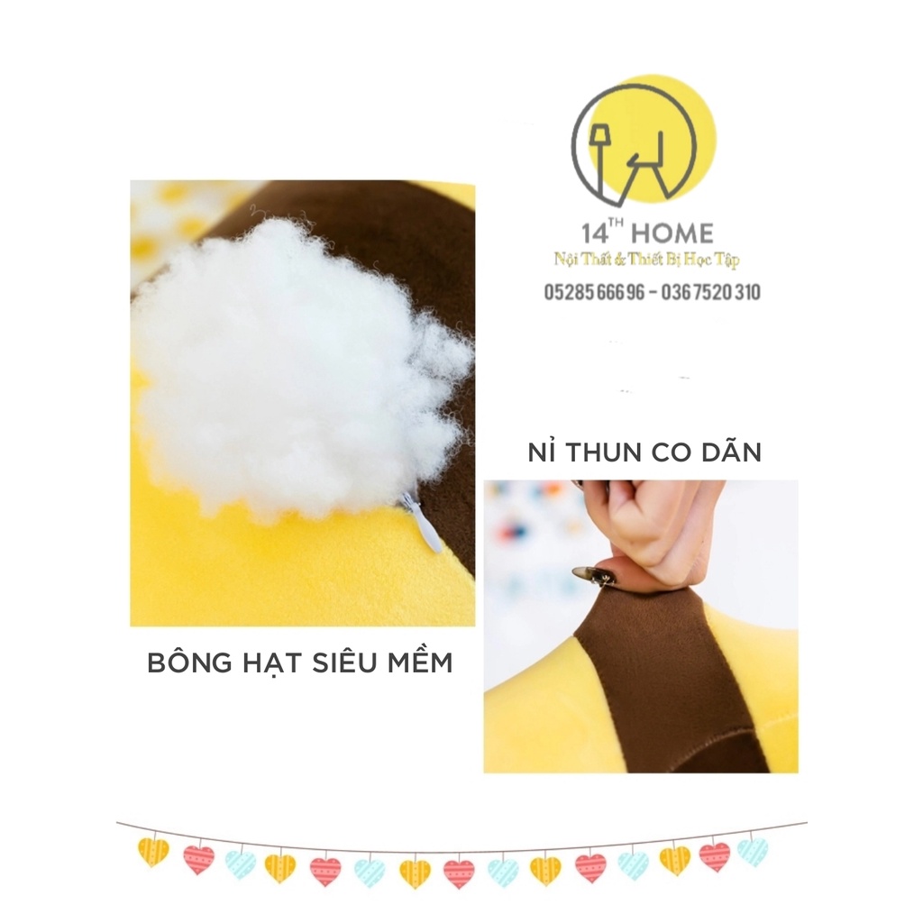 GẤU BÔNG ONG HEO Vàng dễ thương nhồi bông - Hàng nhập khẩu cao cấp