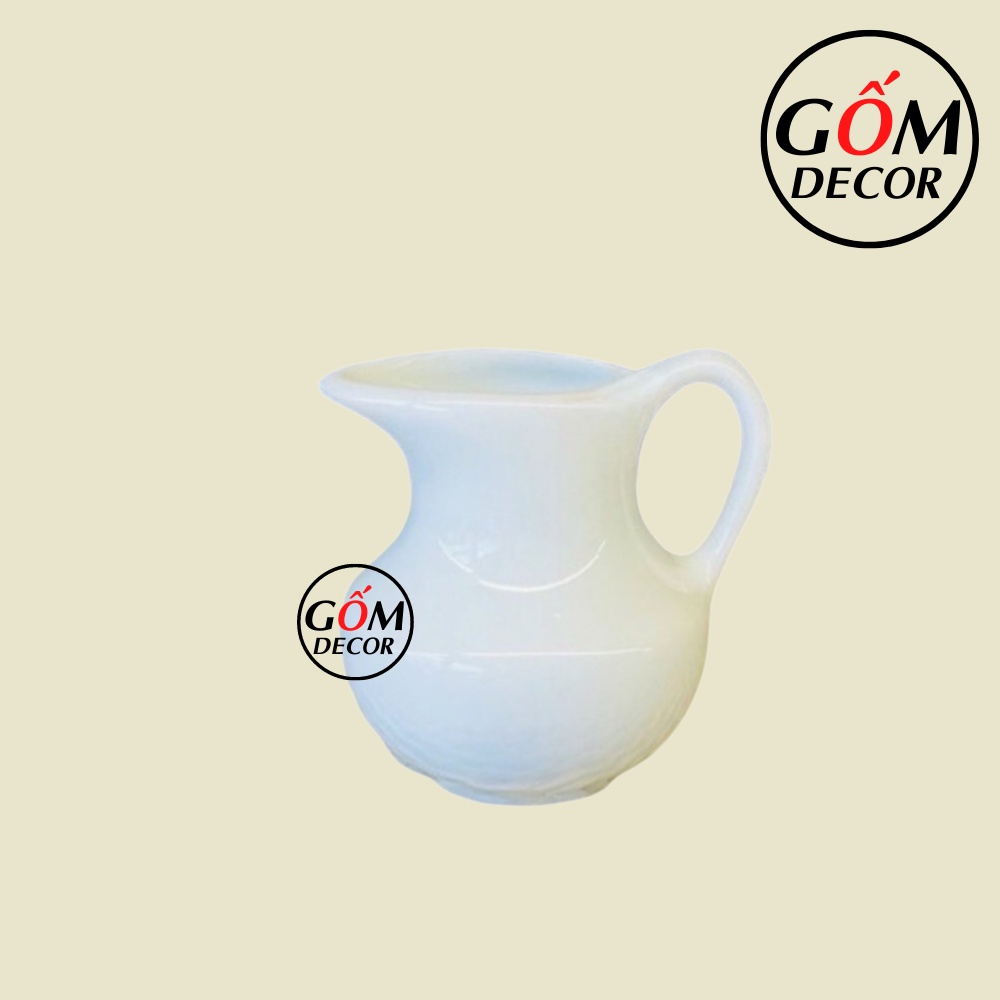 Bộ bếp tách đun hâm nóng cà phê bằng sứ, Bát Tràng chính hãng