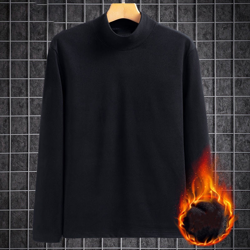 Áo nam Dài Tay Cổ Lọ Màu Sắc Thanh Lịch