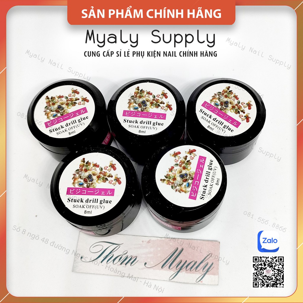 Gel Đính Đá Nail Đá Khối, Gel Gắn Đá Đặc SP000225