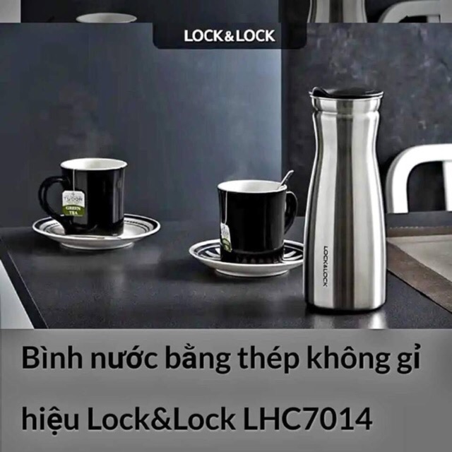 Bình nước inox Lock & Lock 1.1l