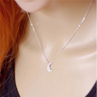 Dây chuyền mặt trăng mạ bạc 925