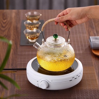 Ấm thuỷ tinh sần 700ml
