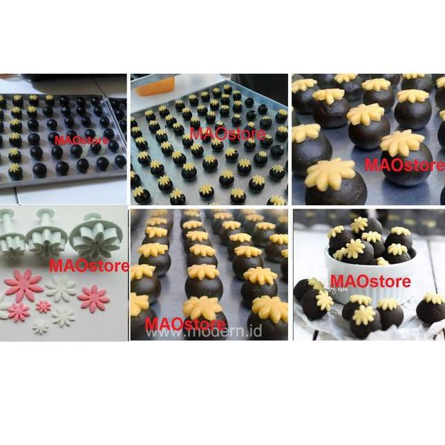 Mold Cutter Fondant Clay Bento Cookies Flower Plunger | BigBuy360 - bigbuy360.vn