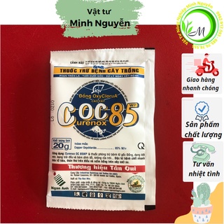 COC 85WP trừ nấm bệnh, diệt vi khuẩn cho sen đá, cây cảnh