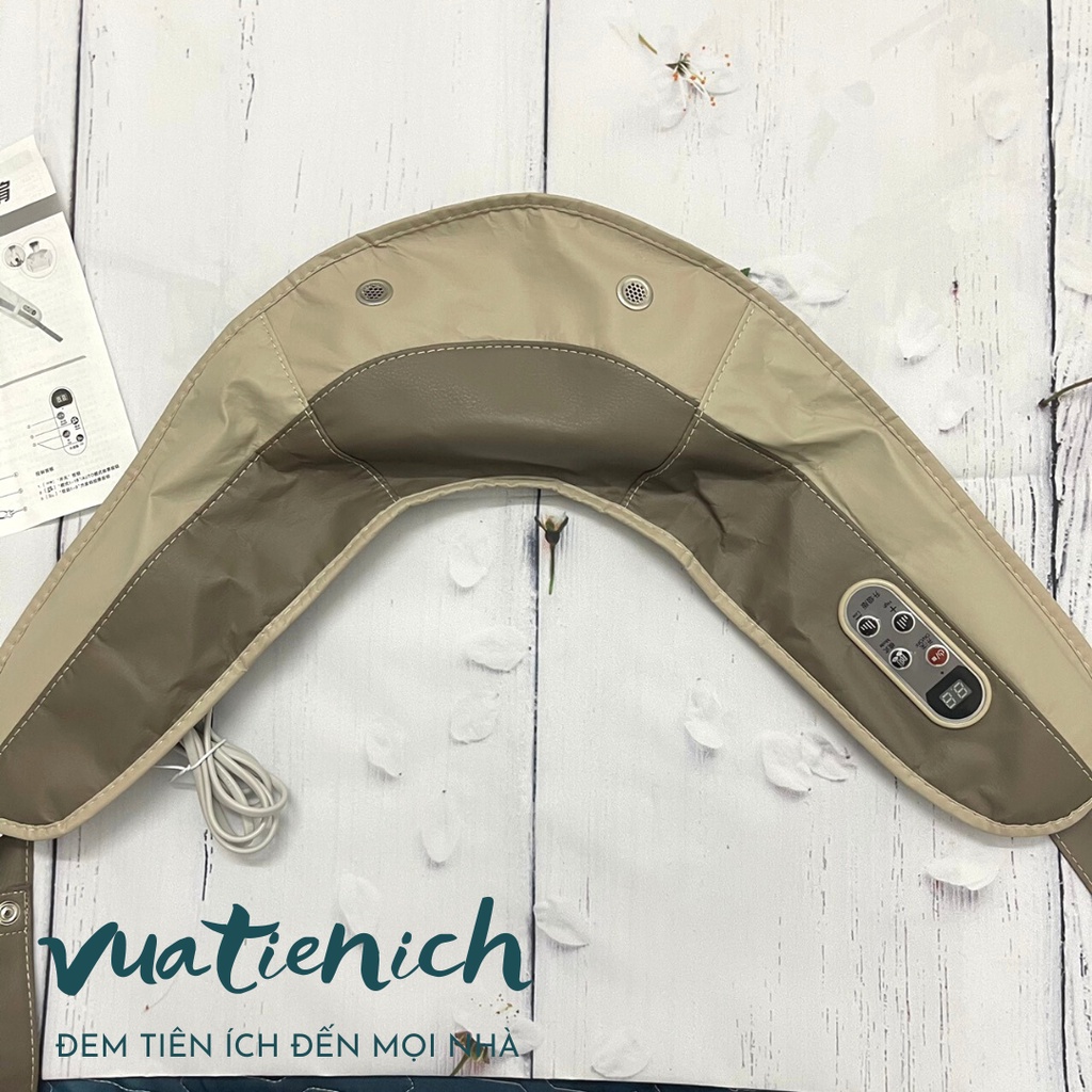 Đai Massage Chườm Nhiệt Cao Cấp  / Máy Chườm Nhiệt Đấm Bóp Toàn Thân