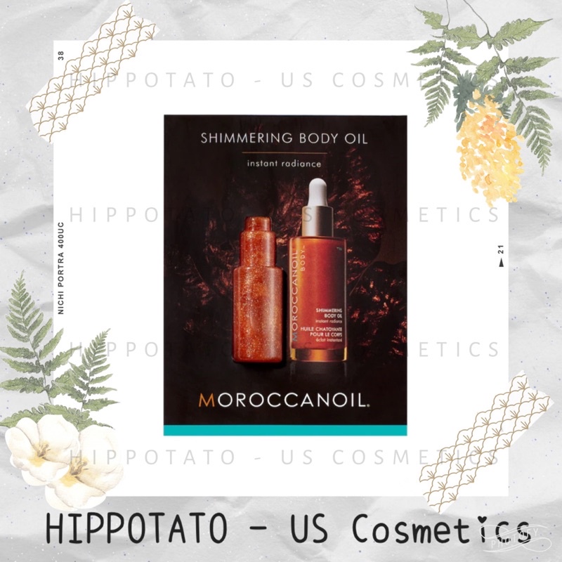 ⭐️ Moroccanoil Shimmering Body Oil 4ml - Dầu dưỡng thể ánh nhũ - Sample