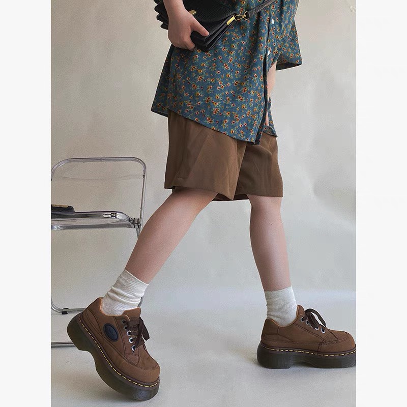 GIÀY OXFORD RETRO RE-UP SNEAKERS THỂ THAO NỮ PHONG CÁCH ANH QUỐC CỔ ĐIỂN
