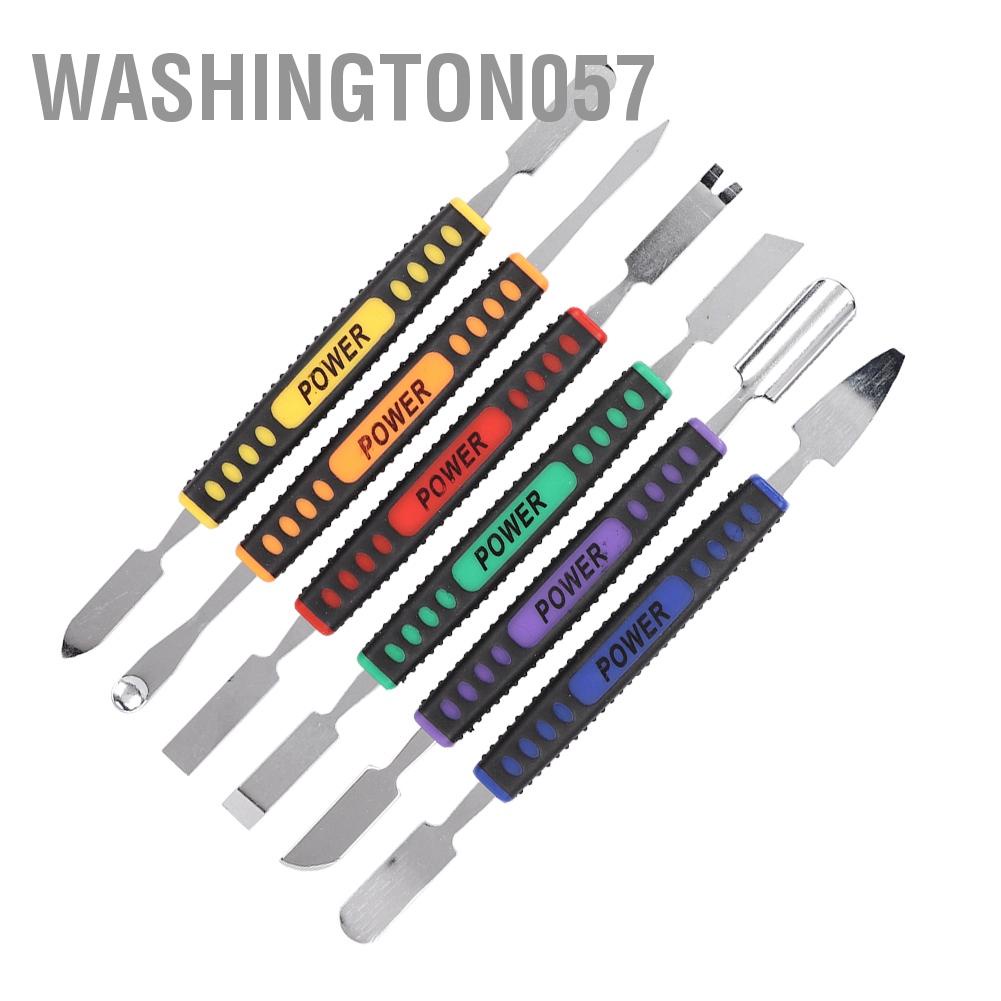 Có thể bán buôn 6 Pcs Crowbar Prying Opening Repair Tool Kit Dual Heads Metal Hand Tools Sets for Mobile Phone Washington057 Hàng giao ngay