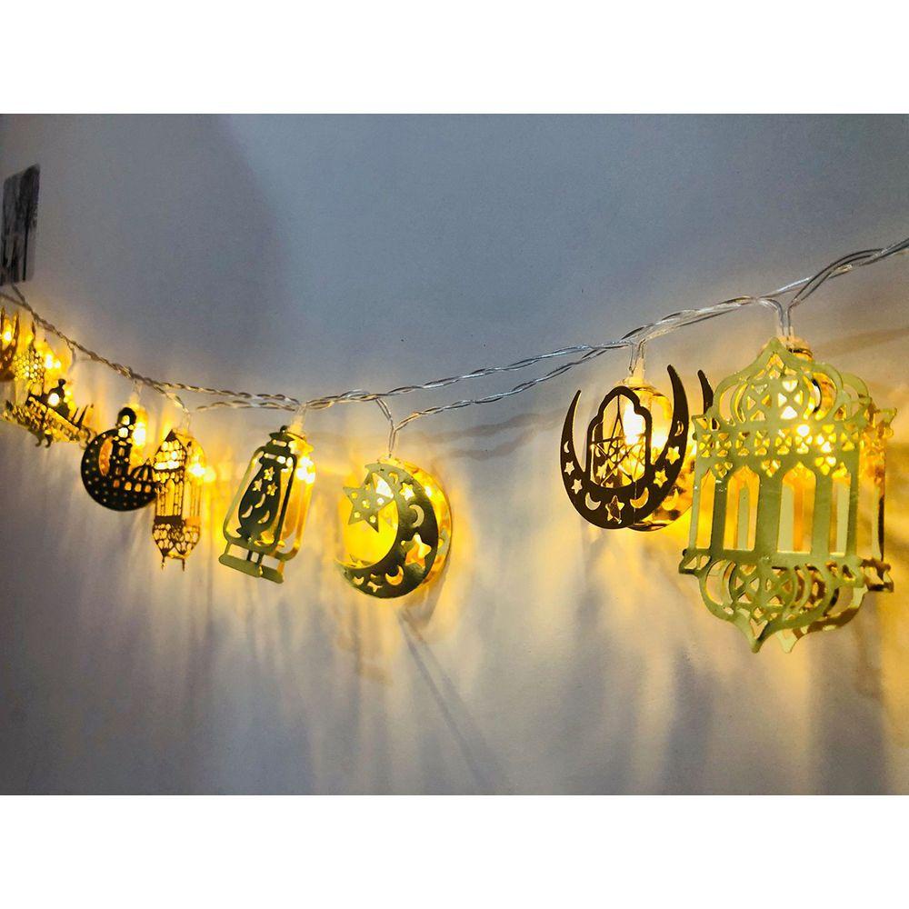 Dây Đèn LED 10 Bóng Dài 1.65m Dùng Trang Trí Tiệc Hồi Giáo