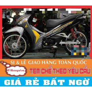 TEM RỜI FUTURE XÁM - DECAL XE MÁY RUBY