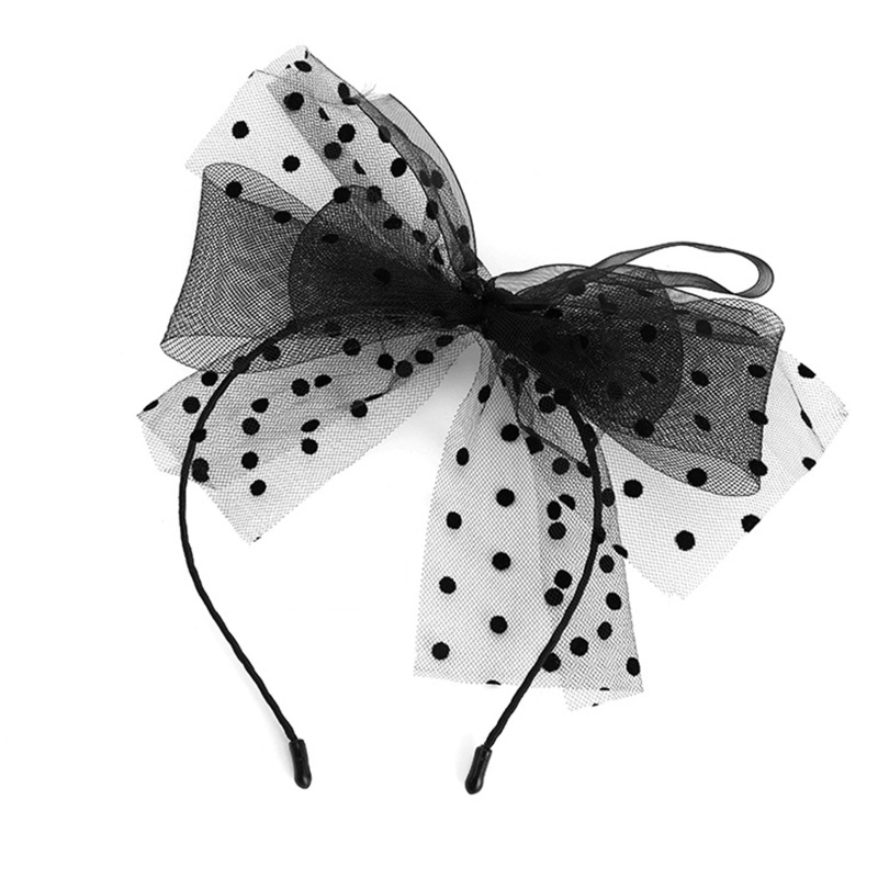 Băng Đô Cài Tóc Hình Tai Mèo Phối Ren Phong Cách Ngọt Ngào Xinh Xắn