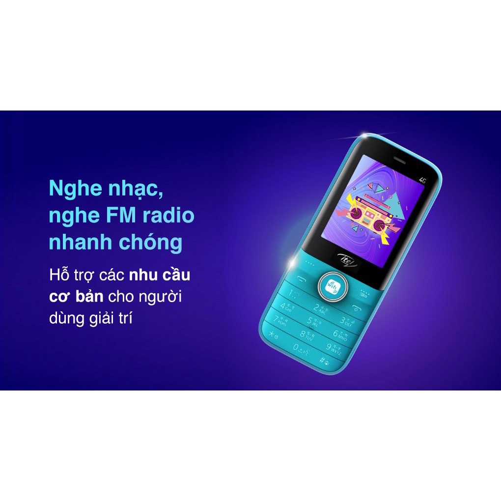 Điện thoại ITEL IT9210 4G- phát wifi - Hàng Chính Hãng , Full hộp , nguyên Seal , BH 12 tháng