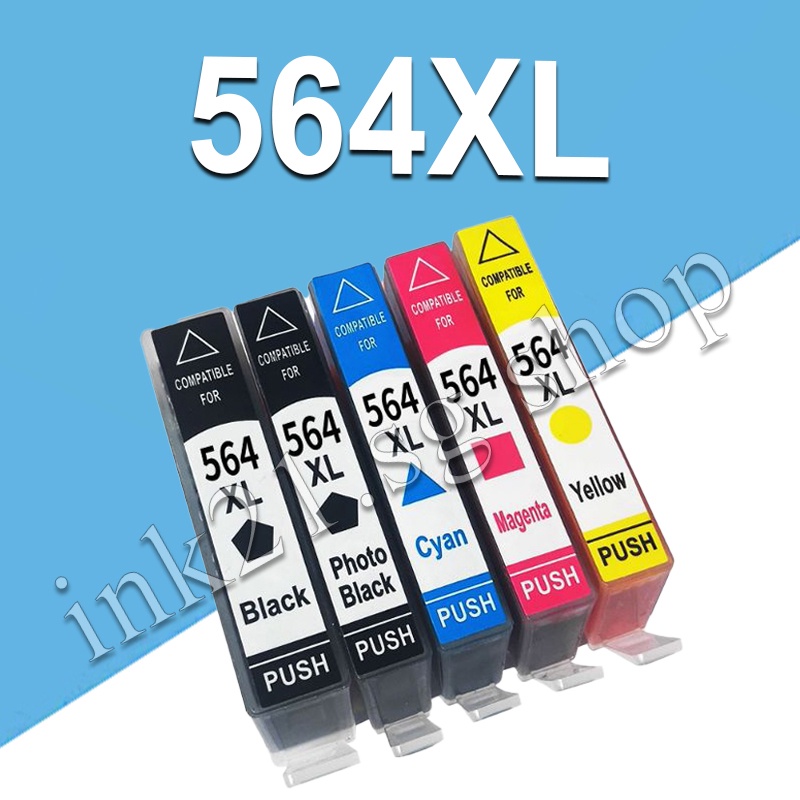 Hộp mực HP 564XL HP564XL tương thích với HP C309a, C309c, C309g, C309n, C310a, C310b, 5510, 5512, 55