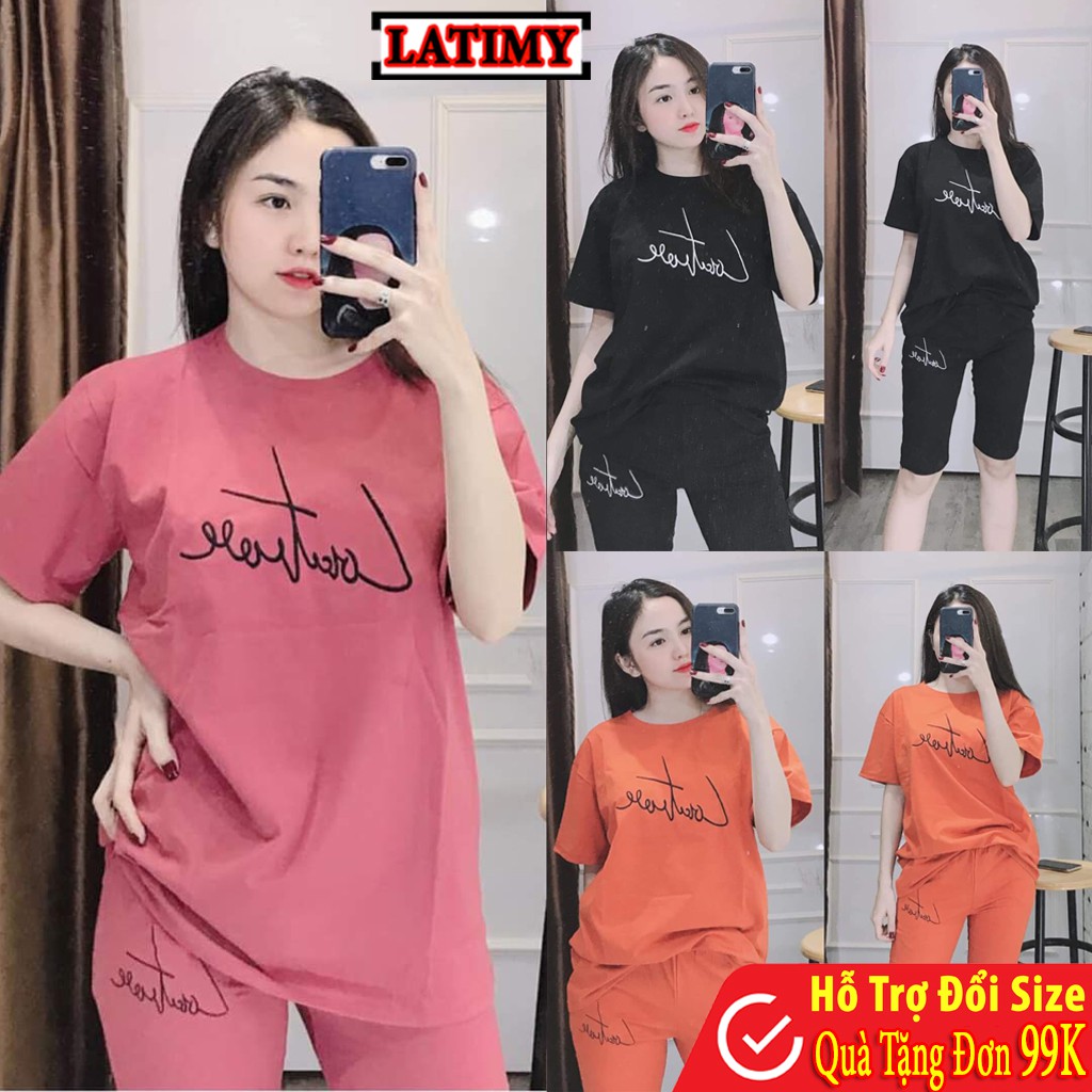 Áo Mẫu Đồ Bộ Thun Cotton Đồ Bộ Nữ Mặc Nhà Xưởng May Đồ Bộ Chuyên Sỉ SLL