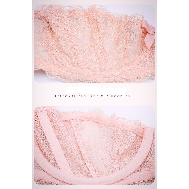 Bộ ren cao cấp đen/trắng/hồng - ẢNH THẬT - Nowship nhận hàng ngay !!!! | BigBuy360 - bigbuy360.vn