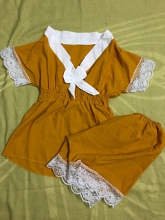 Đồ bộ đùi chất kate lụa