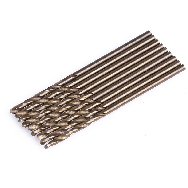 Bộ 10 Mũi Khoan Thép HSS Mini Tốc Độ Cao Không Gây Kích Ứng