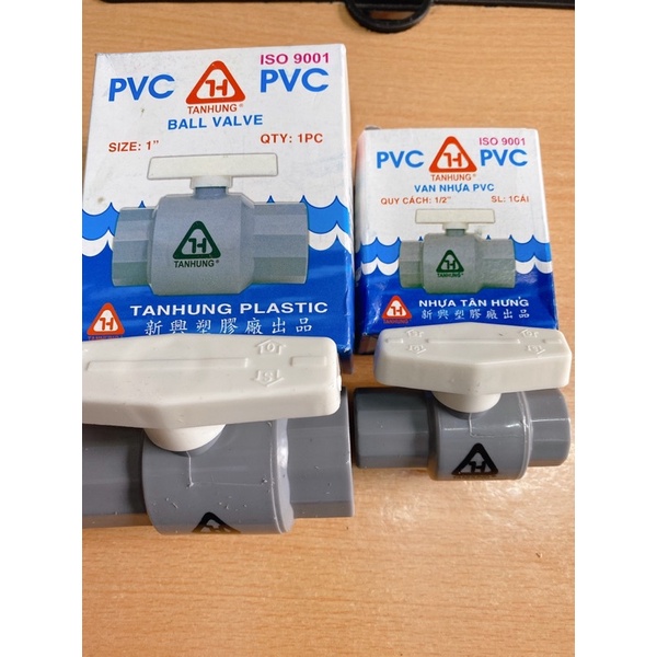Van nhựa khoá ống nước PVC