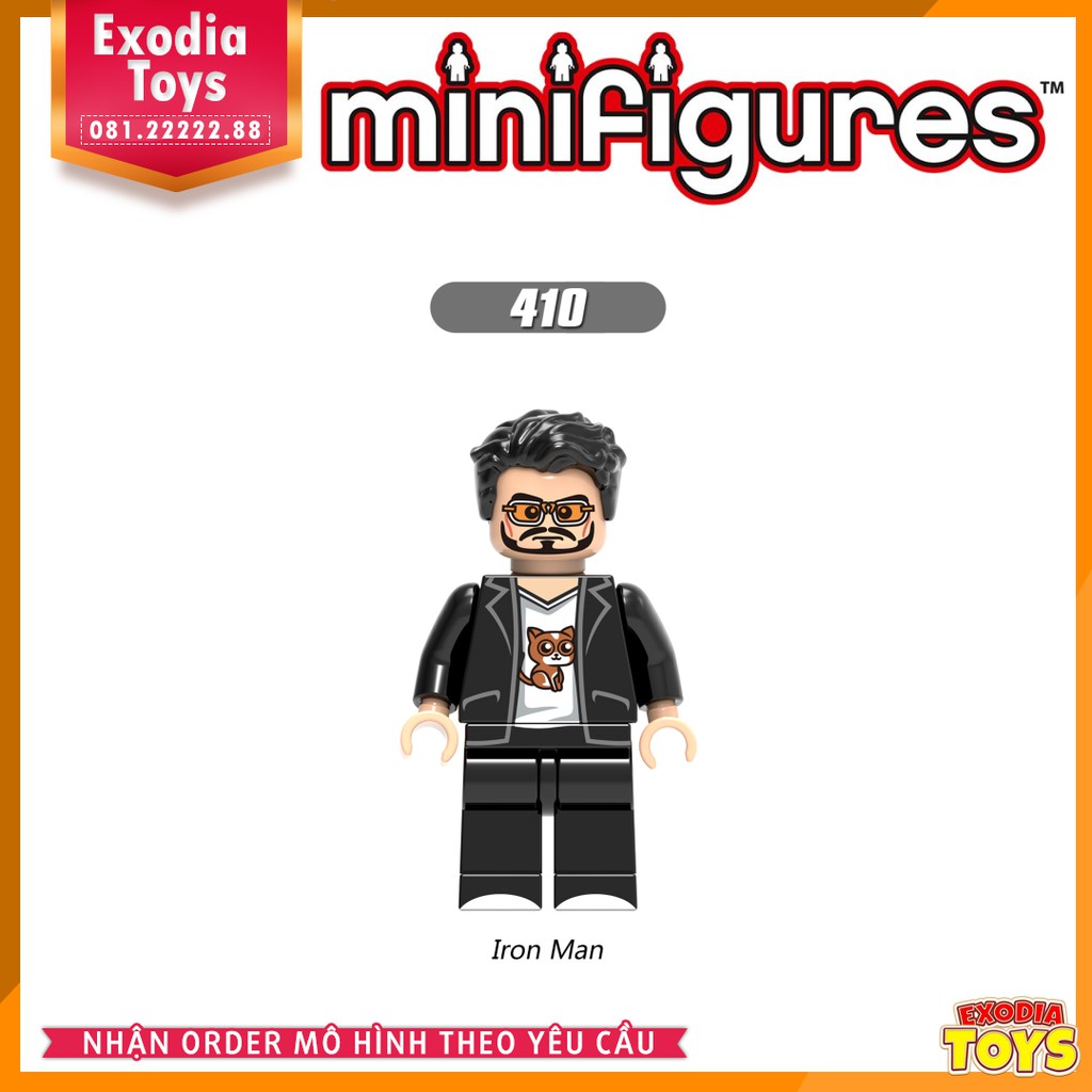 Xếp hình Minifigure Siêu anh hùng vũ trụ Marvel và DC Comics - Đồ Chơi Lắp Ghép Sáng Tạo - X0134