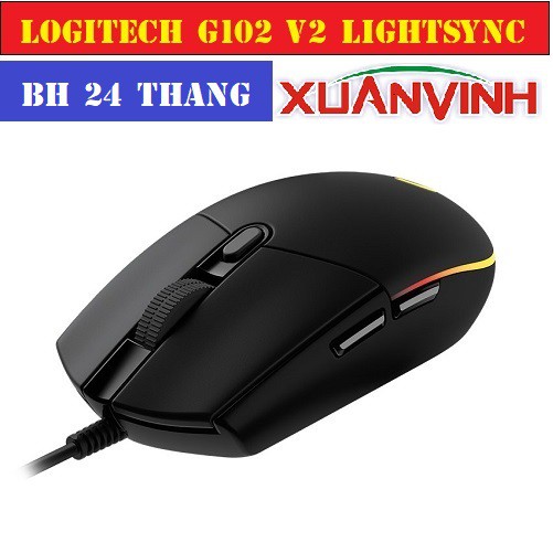 Chuột Gaming Logitech G102 Gen 2 Lightsync RGB - Chính Hãng Mới 100%