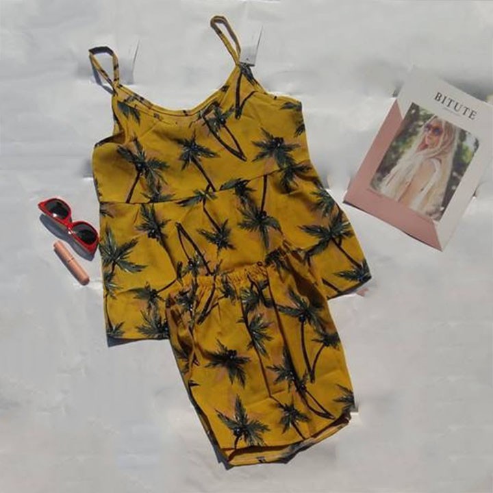 [ xả kho ] HS Bộ mặc nhà hoa lá