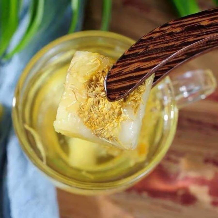 Trà hoa cúc đường phèn mật ong tốt cho sức khỏe -HapuFood | BigBuy360 - bigbuy360.vn