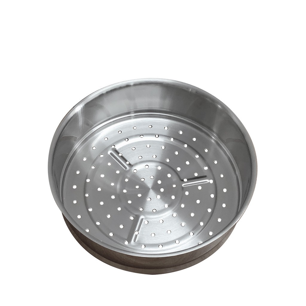 Xửng hấp inox 304 cao cấp Kims Cook 24 cm , tặng 1 nắp kính Fivestar