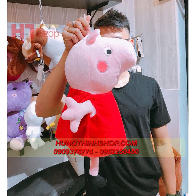 GẤU BÔNG GIA ĐÌNH HEO PEPPA (20---&gt;40cm)