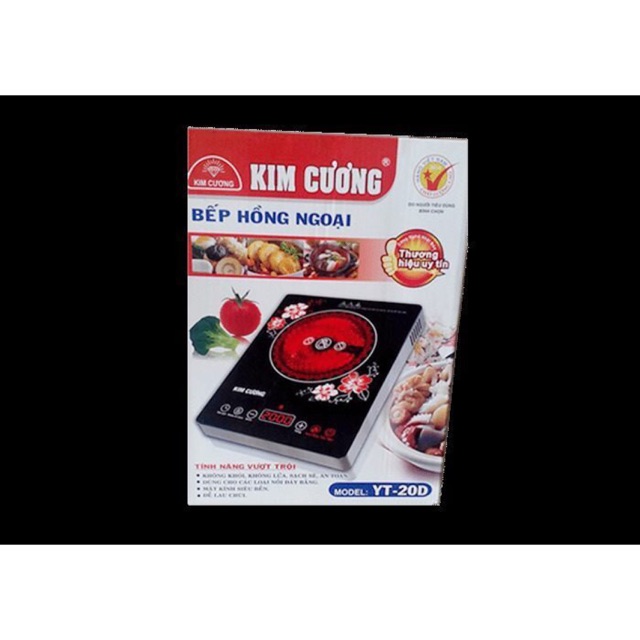 Bếp điện hồng ngoại Kim Cương YT-20D