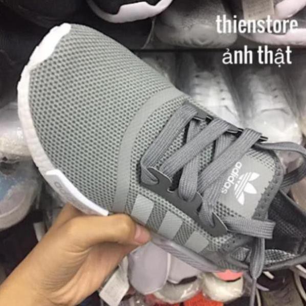 [Sale 3/3]Giày thể thao NMD R1 Grey Giày NMD xám ( Giày adidas NMD R1 xám) P09 : : * ² ❤️