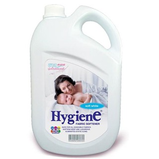 NƯỚC XẢ VẢI HYGIENE THÁI LAN HƯƠNG HOA LY ( TRẮNG ) CAN 3500ML - SOFT WHITE - TM2661000