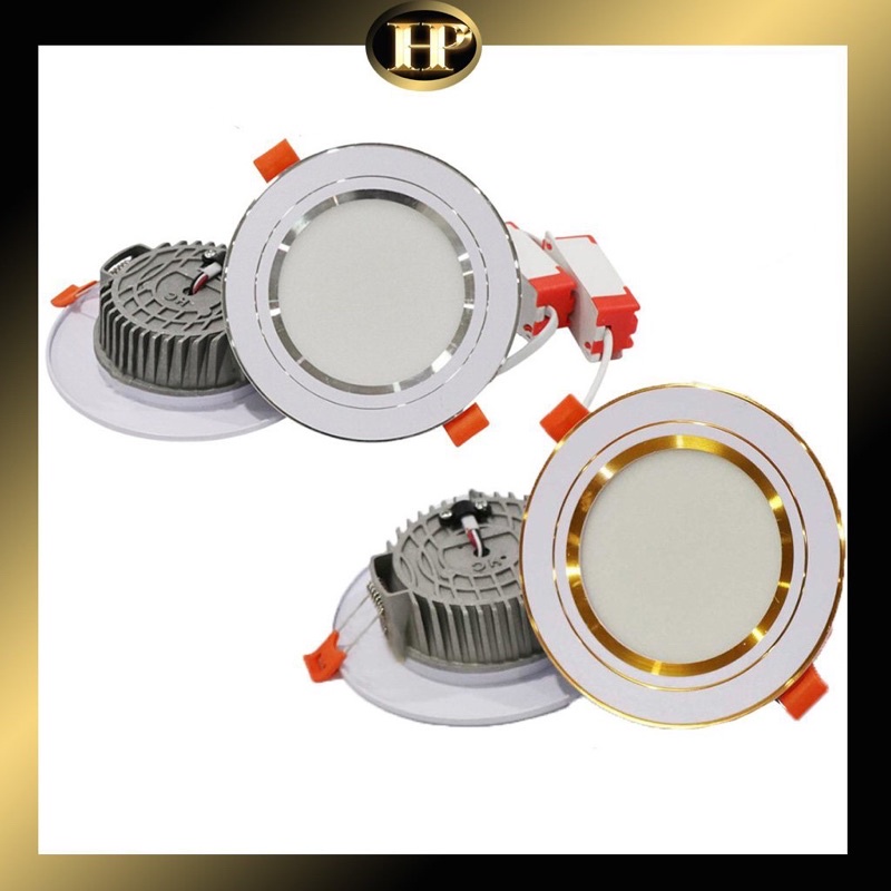 Đèn âm Trần 7w 3 chế độ sáng