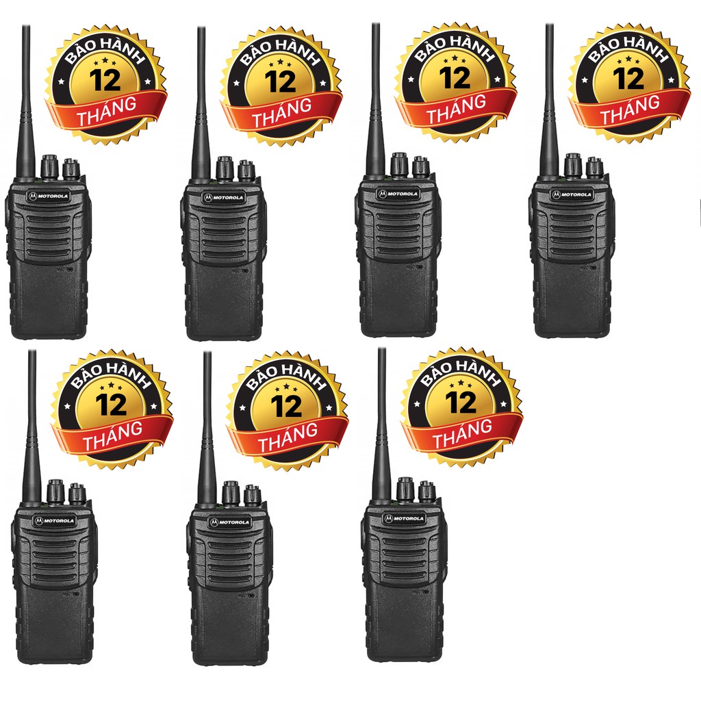 Bộ 7 Bộ đàm Motorola chất lượng cao GP728 (Siêu bền bỉ)
