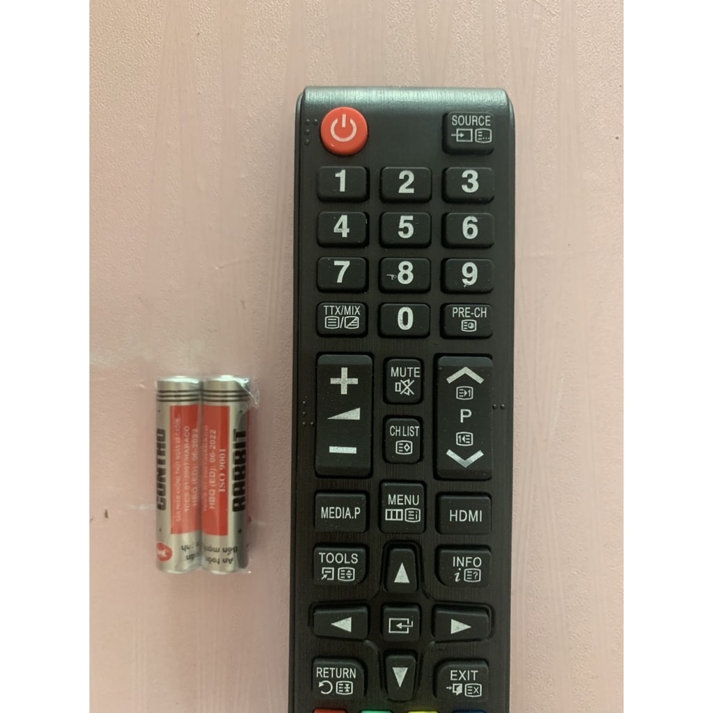 REMOTE ĐIỀU KHIỂN TIVI SAMSUNG LED/LCD NGẮN XỊN 607