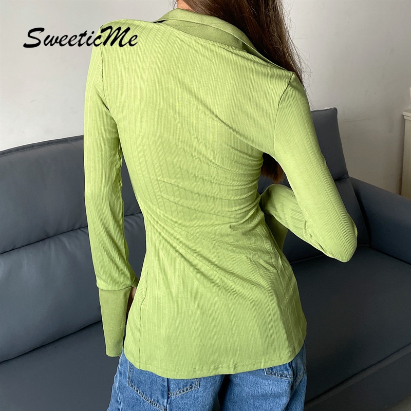 Áo Khoác Cardigan Tay Dài Màu Trơn Dáng Ôm Thời Trang 2022 Dành Cho Bạn Nữ