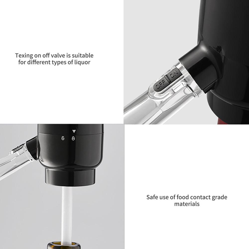 Vòi Rót Rượu Thông Minh Sạc USB Tiện Dụng