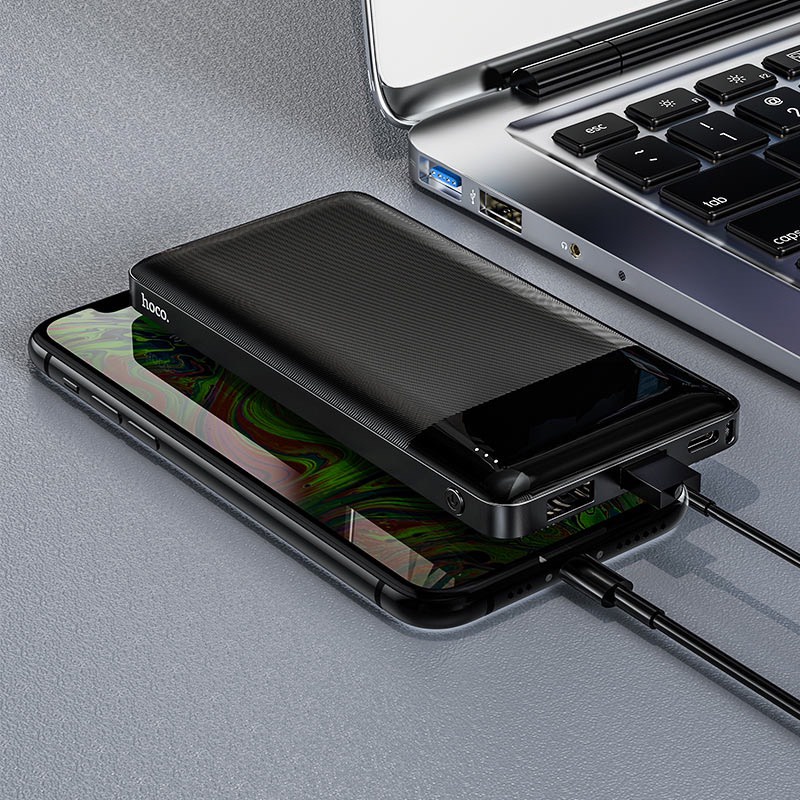 Sạc dự phòng Hoco J72 dung lượng 10000 mAh - BH 12 Tháng (Màu ngẫu nhiên)