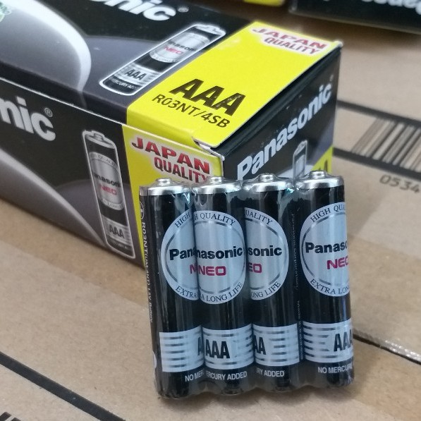 20 VIÊN PIN PANASONIC AAA NEO R03NT/2S, PIN ĐŨA AAA